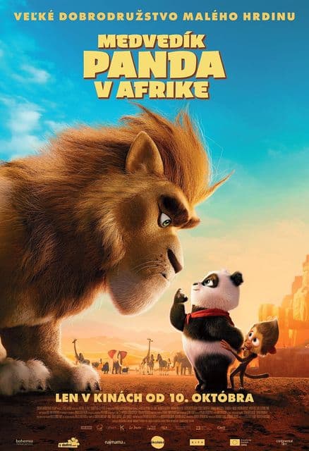 Medvedík panda v Afrike